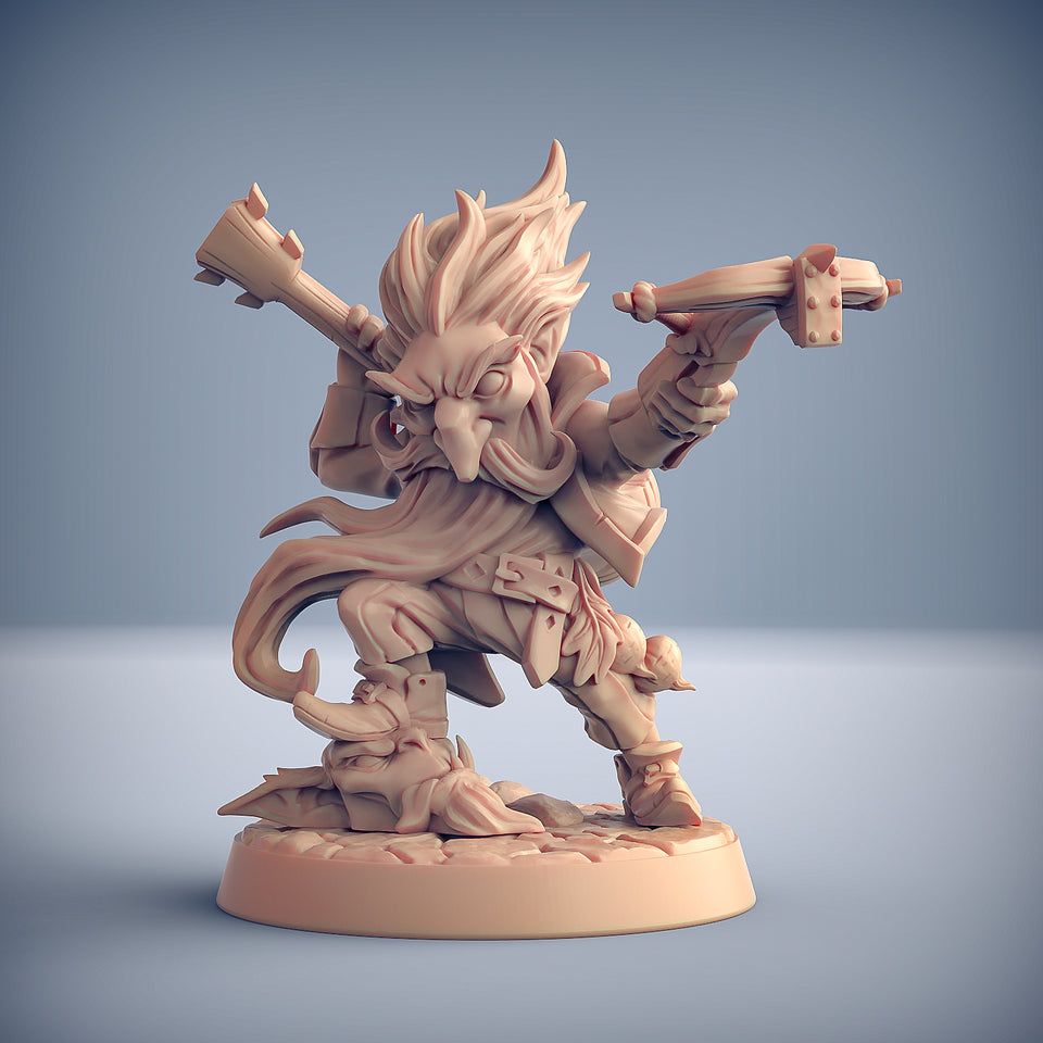 3D Printed Artisan Guild Beetroot Gnomes Set 28mm 32mm