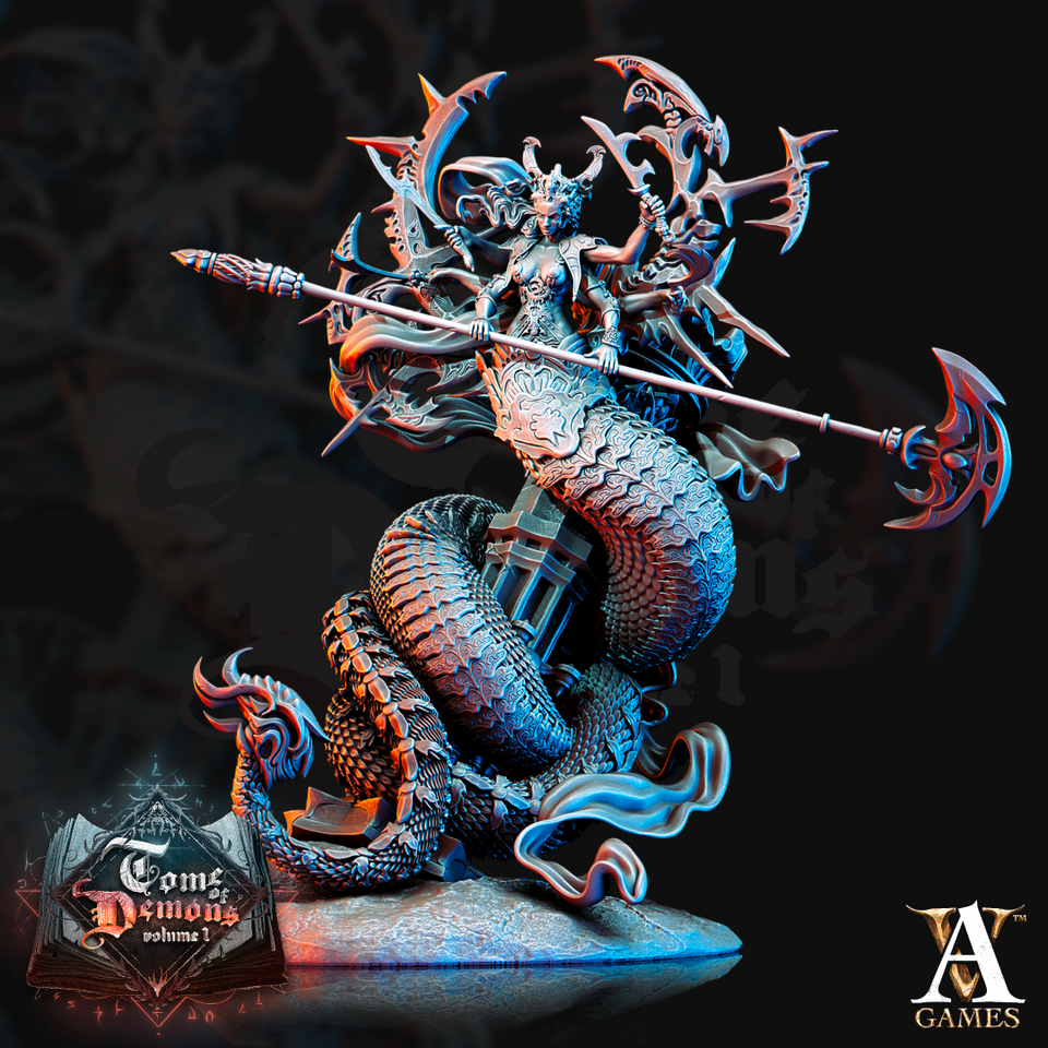 3D Printed Archvillain Games Tome of Demons Vol. 1 - Essetria 28mm 32mm D&D