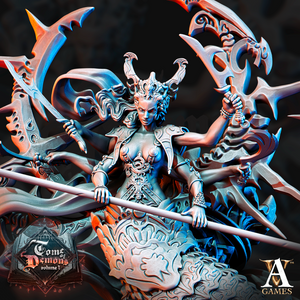 3D Printed Archvillain Games Tome of Demons Vol. 1 - Essetria 28mm 32mm D&D