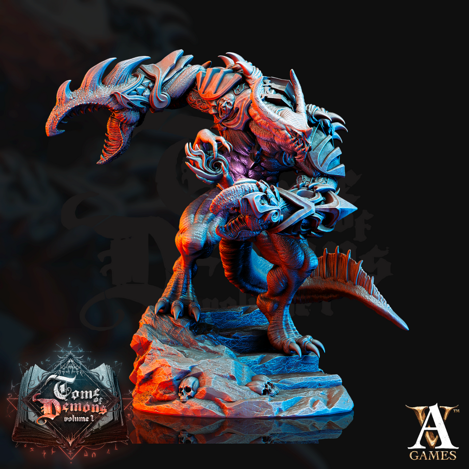 3D Printed Archvillain Games Tome of Demons Vol. 1 - Kabeiroth 28mm 32mm D&D