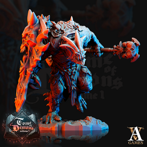 3D Printed Archvillain Games Tome of Demons Vol. 1 - Outworld Vanguard 28mm 32mm D&D