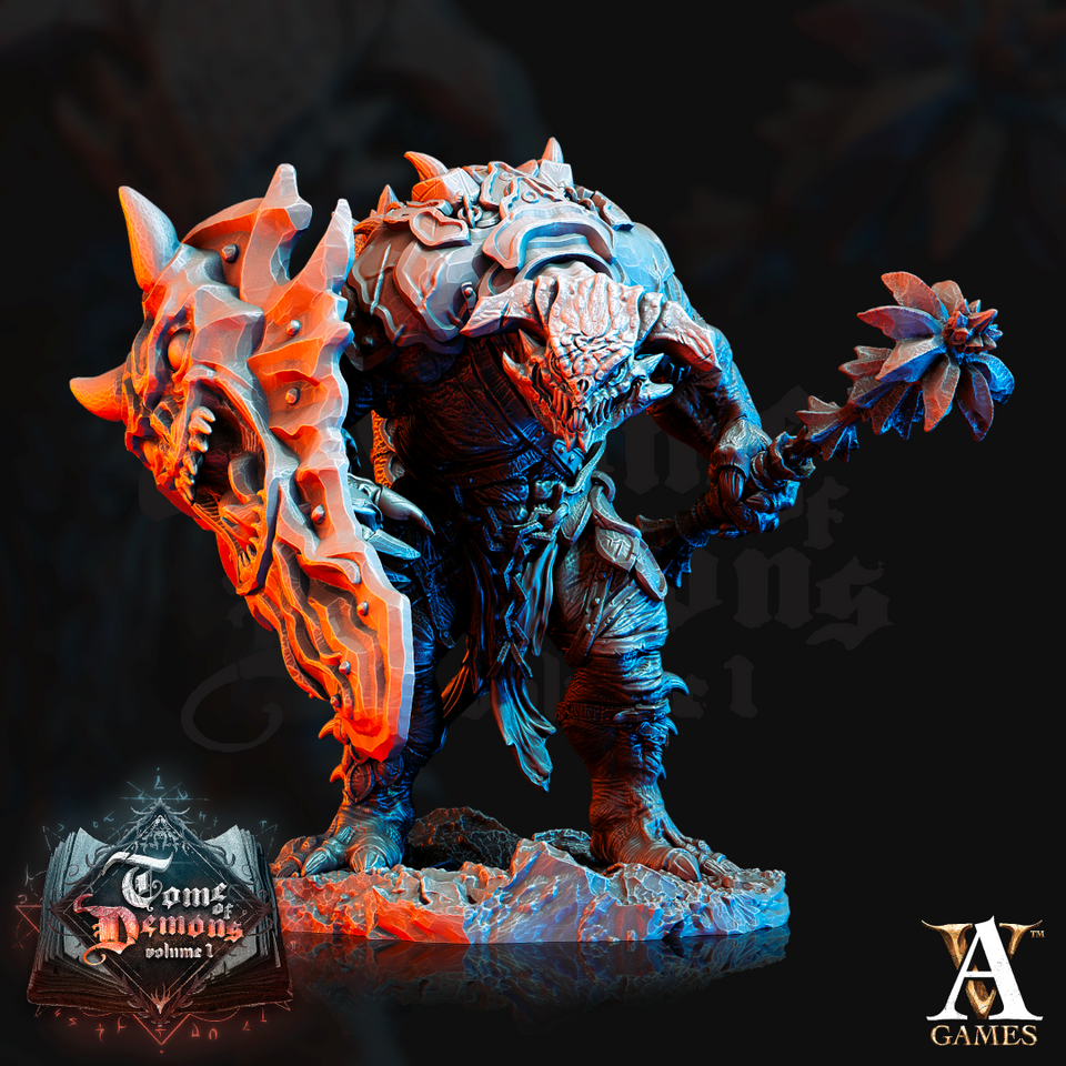3D Printed Archvillain Games Tome of Demons Vol. 1 - Outworld Vanguard 28mm 32mm D&D