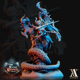 3D Printed Archvillain Games Tome of Demons Vol. 1 Tamareth 28 32mm D&D