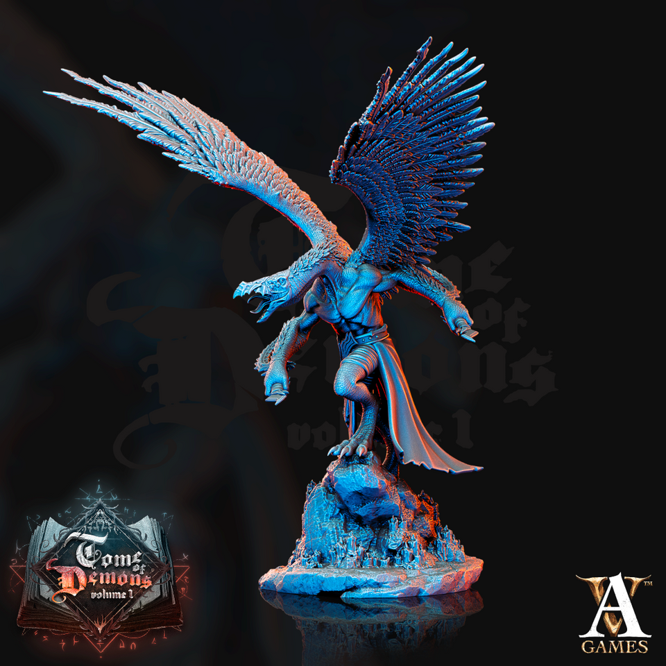 3D Printed Archvillain Games Tome of Demons Vol. 1 - Vulduk 28mm 32mm D&D