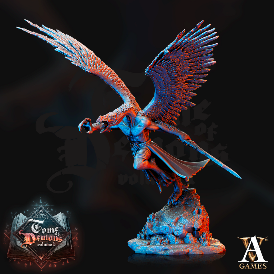 3D Printed Archvillain Games Tome of Demons Vol. 1 - Vulduk 28mm 32mm D&D