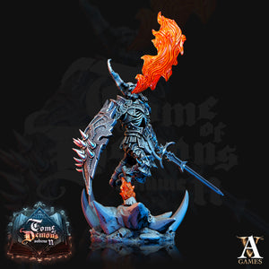 3D Printed Archvillain Games Tome of Demons Vol. II - Demonskulls 28mm 32mm D&D