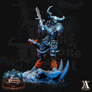 3D Printed Archvillain Games Tome of Demons Vol. II - Demonskulls 28mm 32mm D&D