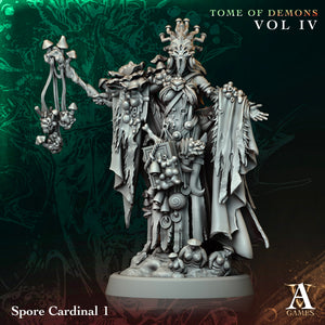 3D Printed Archvillain Games Spore Cardinal Tome of Demons Vol IV 28 32mm D&D