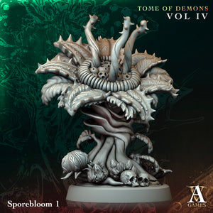 3D Printed Archvillain Games Sporebloom Tome of Demons Vol IV 28 32mm D&D
