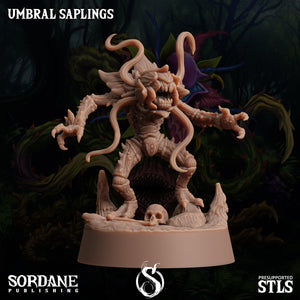 3D Printed Sordane Publishing Umbral Saplings 28 32mm D&D