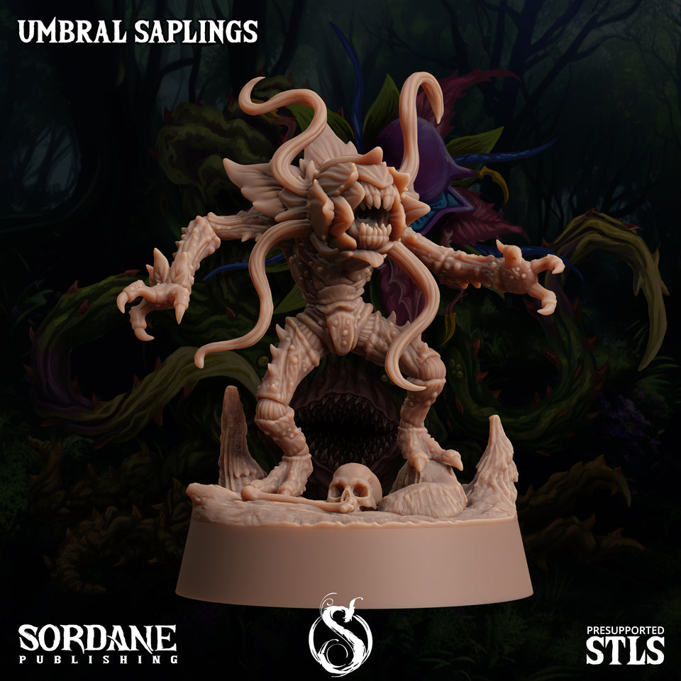 3D Printed Sordane Publishing Umbral Saplings 28 32mm D&D