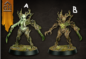 3D Printed Artisan Guild Vanguard Barkwraith Spriggan 28mm 32mm
