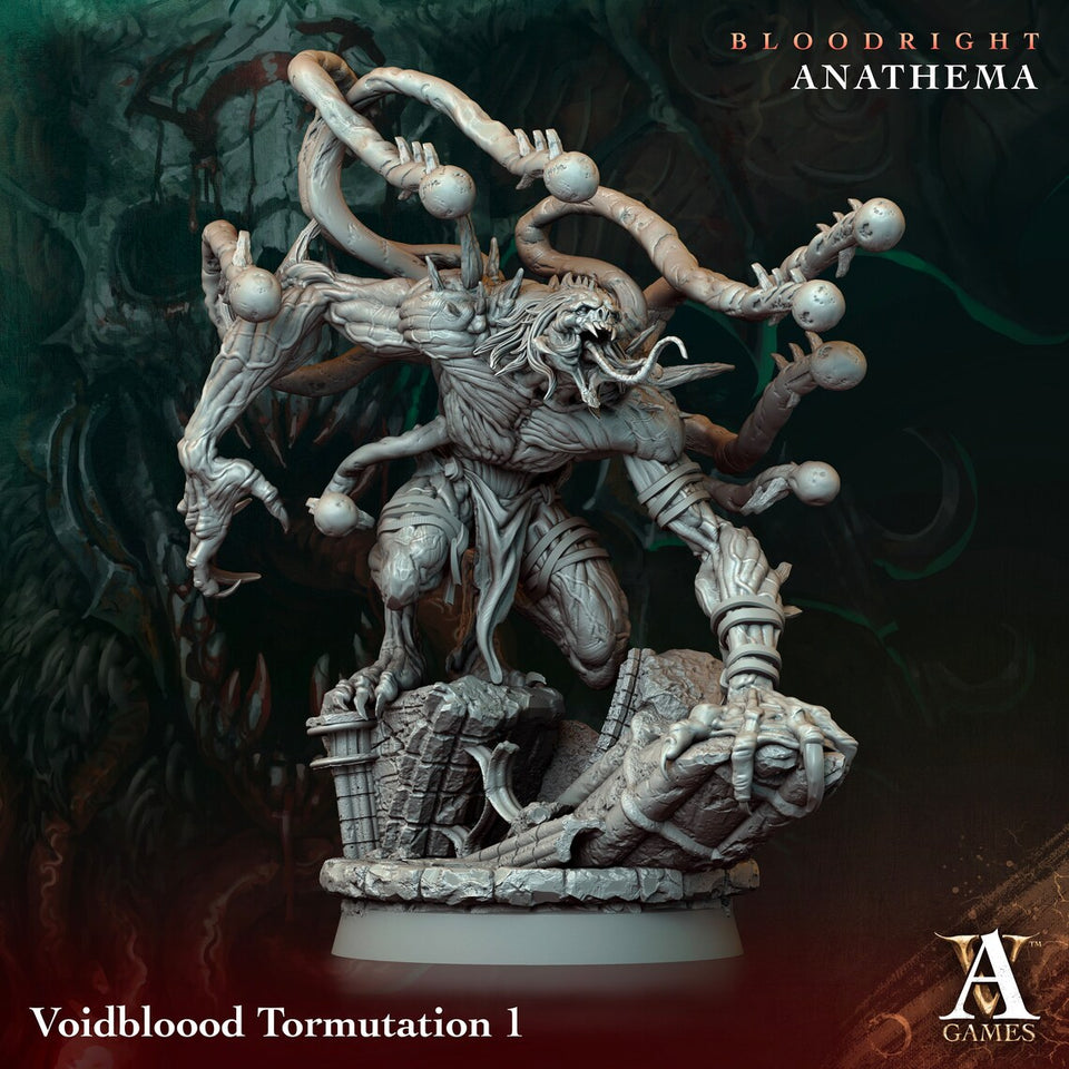 3D Printed Archvillain Games Voidblood Tormutation 28 32mm D&D