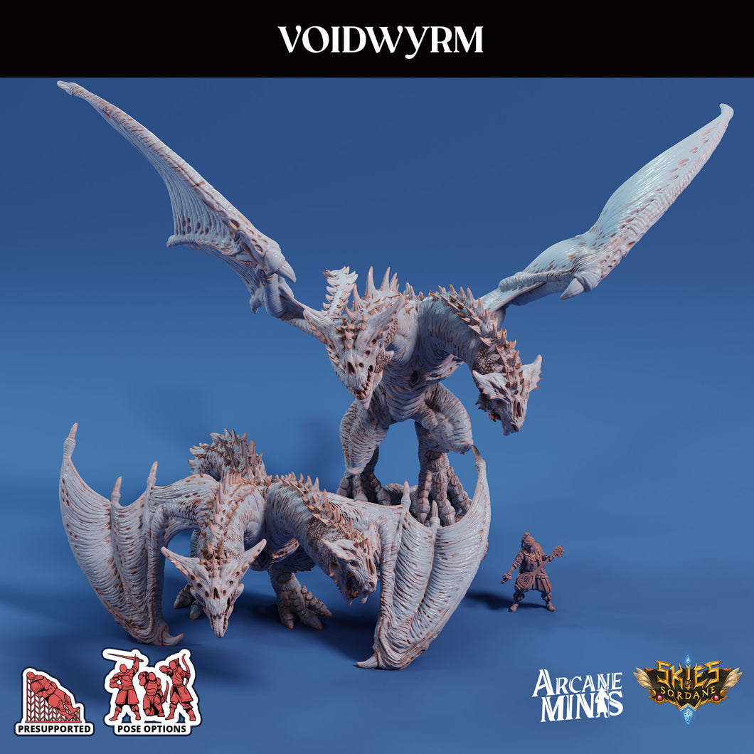 3D Printed Sordane Publishing Arcane Minis Voidwyrm Swindler's Luck Part Two 28 32mm D&D