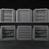 3D Printed Nafarrate Weapon Rack Set 1 Space Orcs 28 32 mm D&D