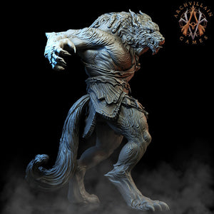 3D Printed Archvillain Games Moonbiten - Werewolves 28mm 32mm D&D