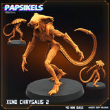 3D Printed Papsikels Xeno Chrysalis Set 28mm 32mm