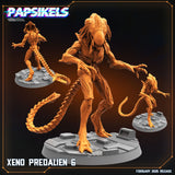 3D Printed Papsikels Xeno Predalien February 2025 Scifi 28mm 32mm