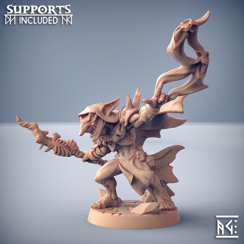 3D Printed Artisan Guild Zipzaap Darkspark Sparksoot Goblin Set 28mm 32mm