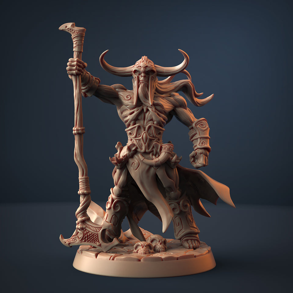 3D Printed Artisan Guild Baldur the Invincible Darkness of the Lich Lord 28mm 32mm
