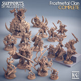 3D Printed Artisan Guild Modular Frostmetal Clan Frostmetal Clan 28mm 32mm
