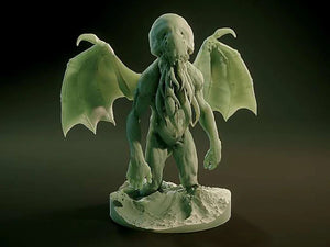3D Printed Nafarrate Cthulhu Lovecraftian Bestiary 28 32 mm D&D