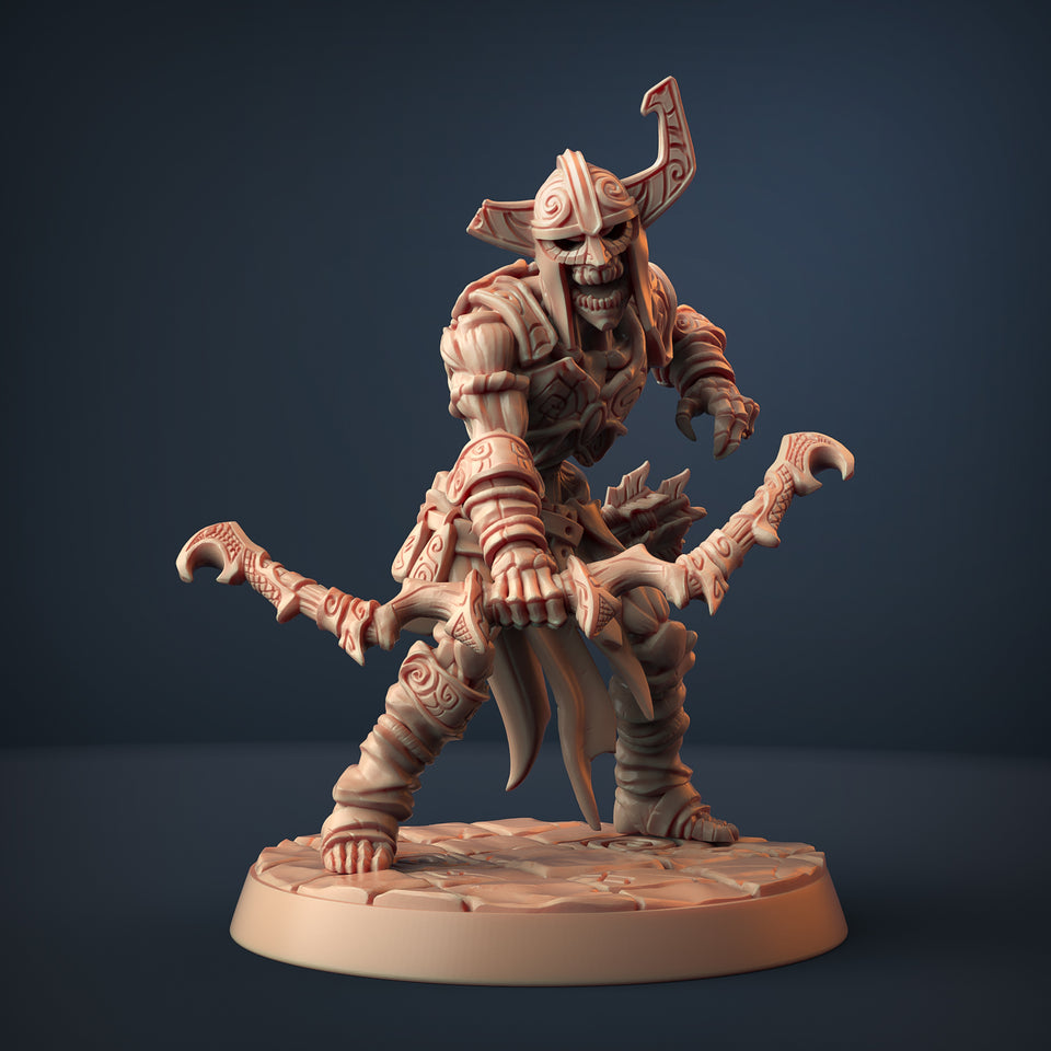 3D Printed Artisan Guild Skutagaard Draugar Darkness of the Lich Lord 28mm 32mm