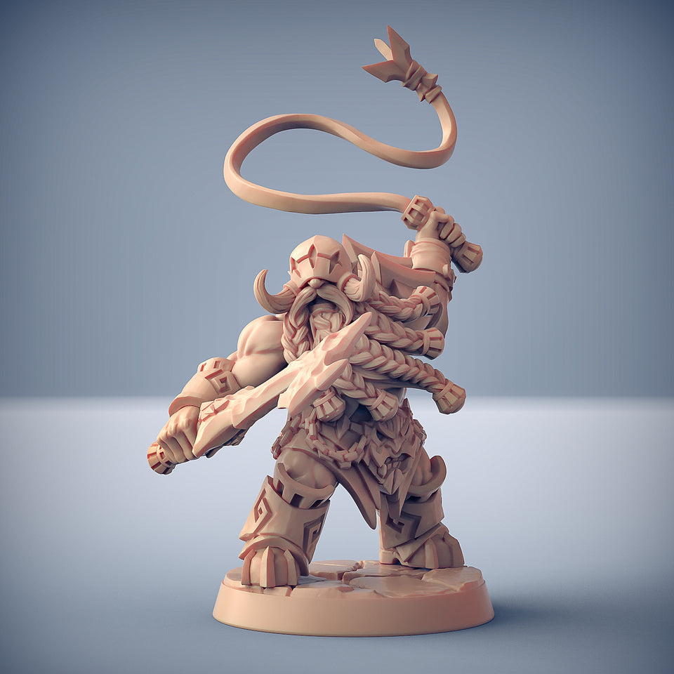 3D Printed Artisan Guild Modular Dumlok Flameseekers Dumlok Flameseekers 28mm 32mm