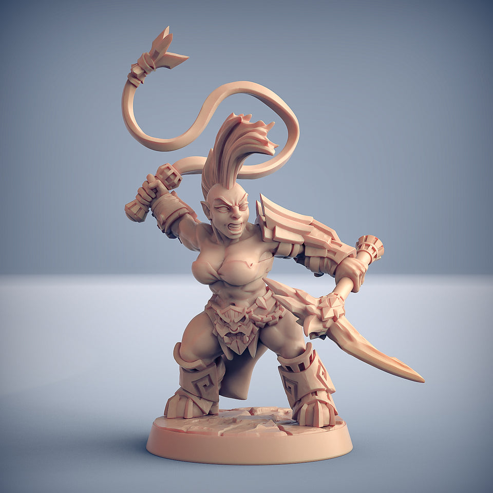 3D Printed Artisan Guild Modular Dumlok Flameseekers Dumlok Flameseekers 28mm 32mm