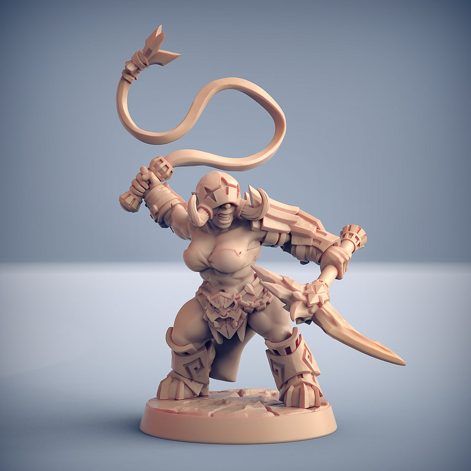 3D Printed Artisan Guild Modular Dumlok Flameseekers Dumlok Flameseekers 28mm 32mm