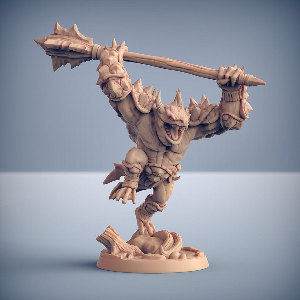 3D Printed Artisan Guild Modulars Gurunda Swamp Gurunda 28mm 32mm