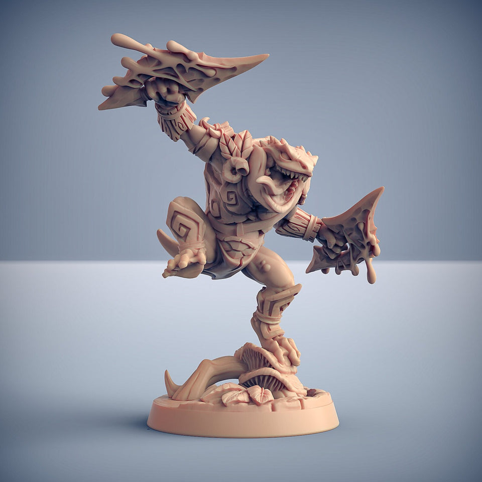 3D Printed Artisan Guild Modulars Gurunda Swamp Gurunda 28mm 32mm