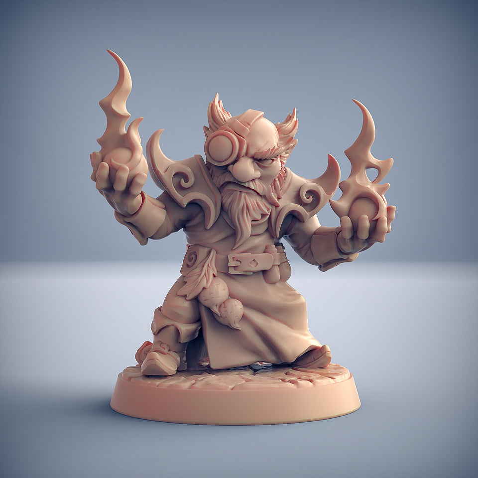 3D Printed Artisan Guild Beetroot Gnomes Set 28mm 32mm