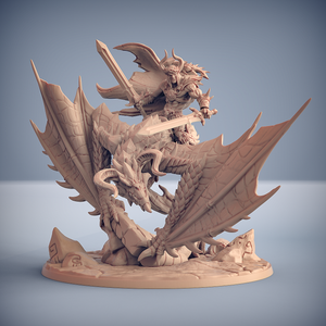3D Printed Artisan Guild Dragonpeak Wyvern Dragonpeak Barbarians 28mm 32mm