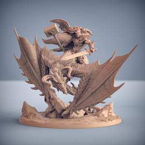 3D Printed Artisan Guild Dragonpeak Wyvern Dragonpeak Barbarians 28mm 32mm
