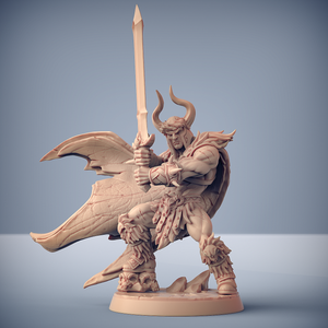 3D Printed Artisan Guild Krommir Stronghammer Dragonpeak Barbarians 28mm 32mm