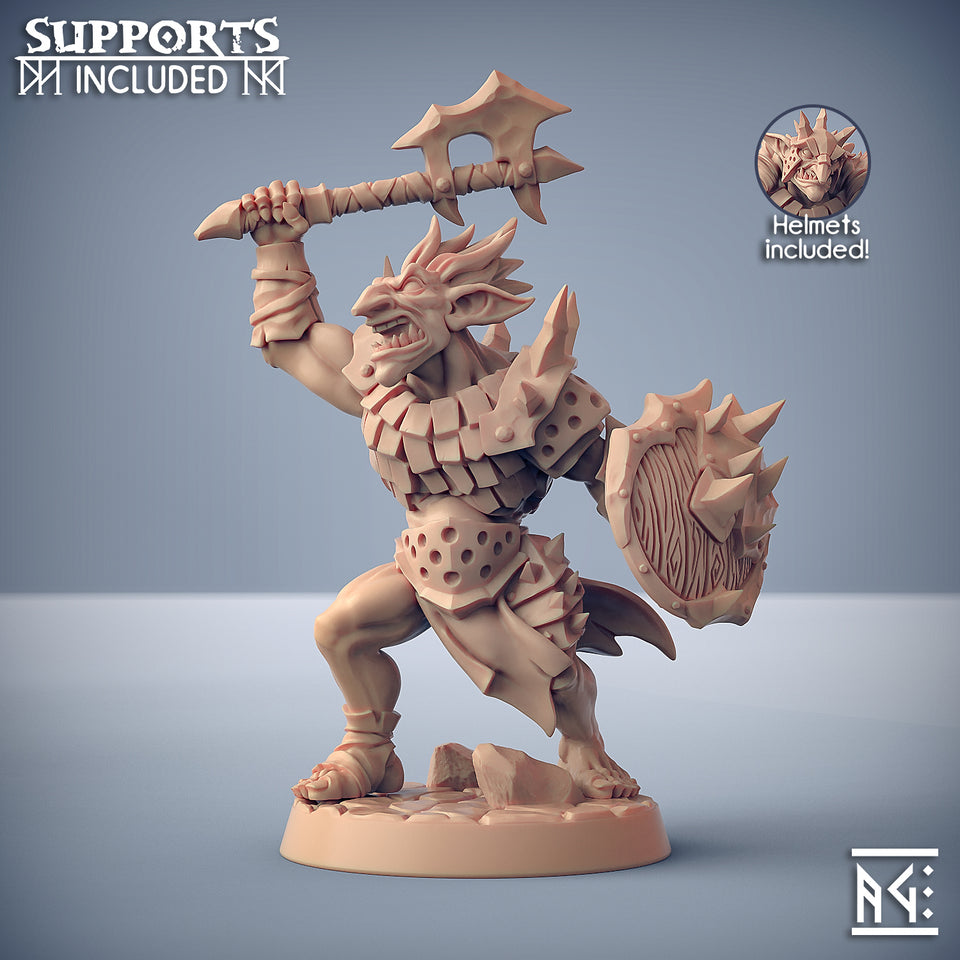 3D Printed Artisan Guild Modular Blackrazor Hobgoblins Blackrazor Hobgoblins 28mm 32mm