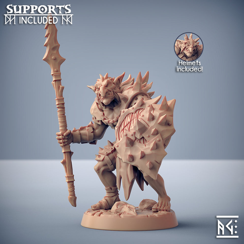 3D Printed Artisan Guild Modular Blackrazor Hobgoblins Blackrazor Hobgoblins 28mm 32mm