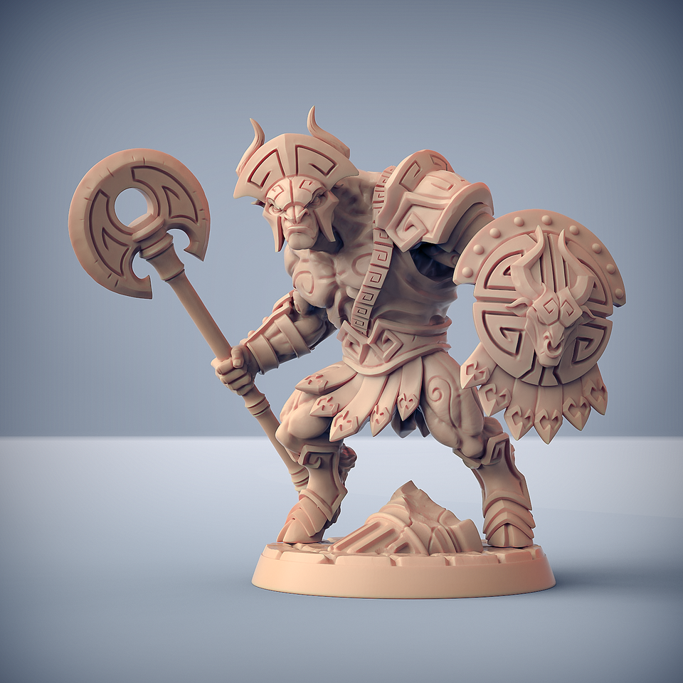 3D Printed Artisan Guild Modular Labirynth Minocs Order of the Labyrinth 28mm 32mm