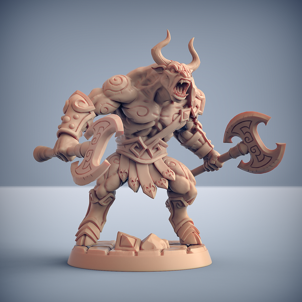 3D Printed Artisan Guild Modular Labirynth Minocs Order of the Labyrinth 28mm 32mm