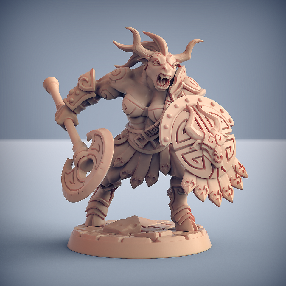 3D Printed Artisan Guild Modular Labirynth Minocs Order of the Labyrinth 28mm 32mm