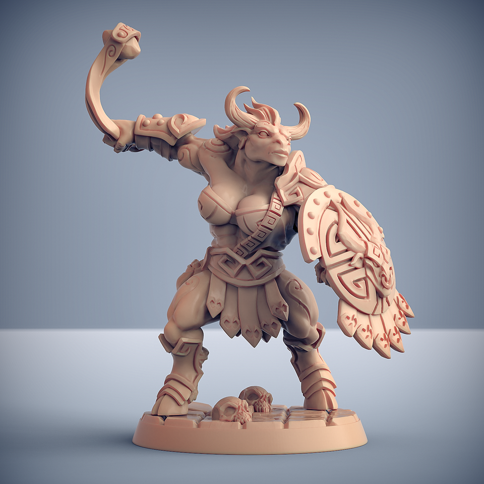 3D Printed Artisan Guild Modular Labirynth Minocs Order of the Labyrinth 28mm 32mm