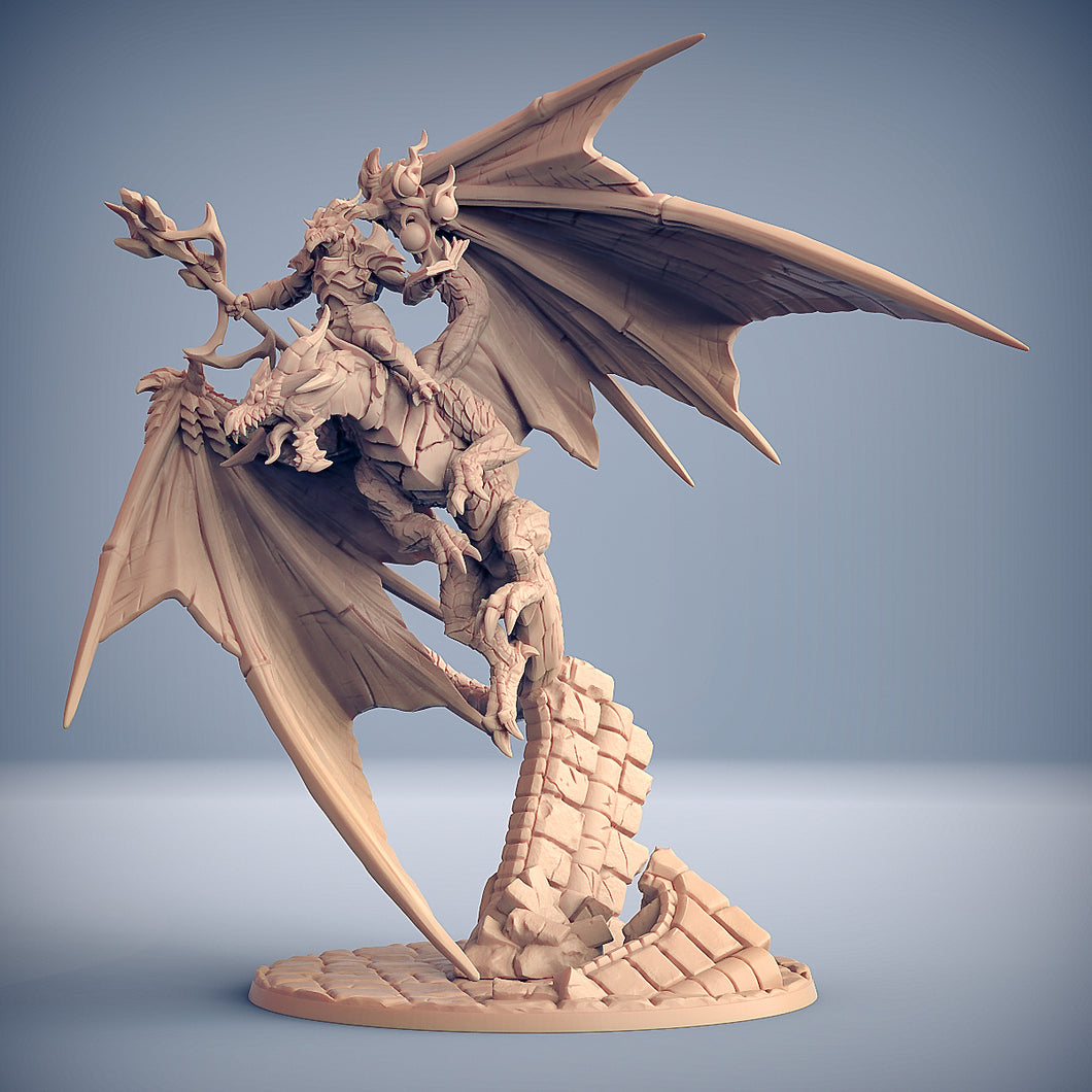 3D Printed Artisan Guild Ornithaax the Majestic The Dragonguard 28mm 32mm