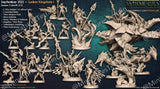 3D Printed Artisan Guild Swordeel Riders Sunken Kingdom 28mm 32mm