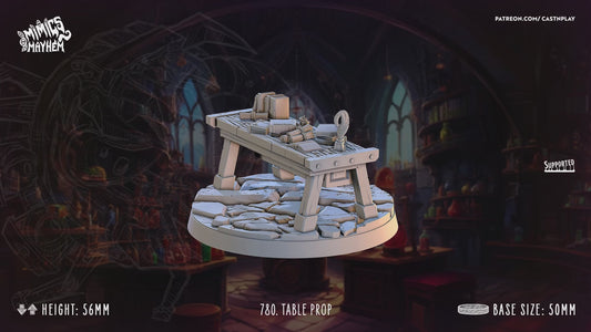 3D Printed Cast n Play Table Mimic Mimics Mayhem Set 28mm 32mm D&D