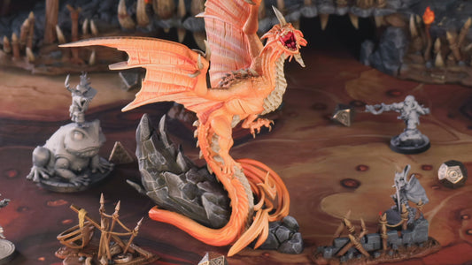3D Printed Cast n Play Sylvarix, Radiant Dragon Dungeon Guild Set 28mm 32mm D&D