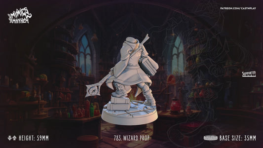 3D Printed Cast n Play Wizard Mimic Mimics Mayhem Set 28mm 32mm D&D