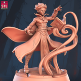 3D Printed STL Miniatures Witches Council Set 28 - 32mm War Gaming D&D