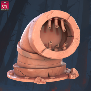 3D Printed STL Miniatures Sewers Workers Set 28 - 32mm War Gaming D&D