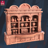 3D Printed STL Miniatures Jewels Crafters Set 28 - 32mm War Gaming D&D